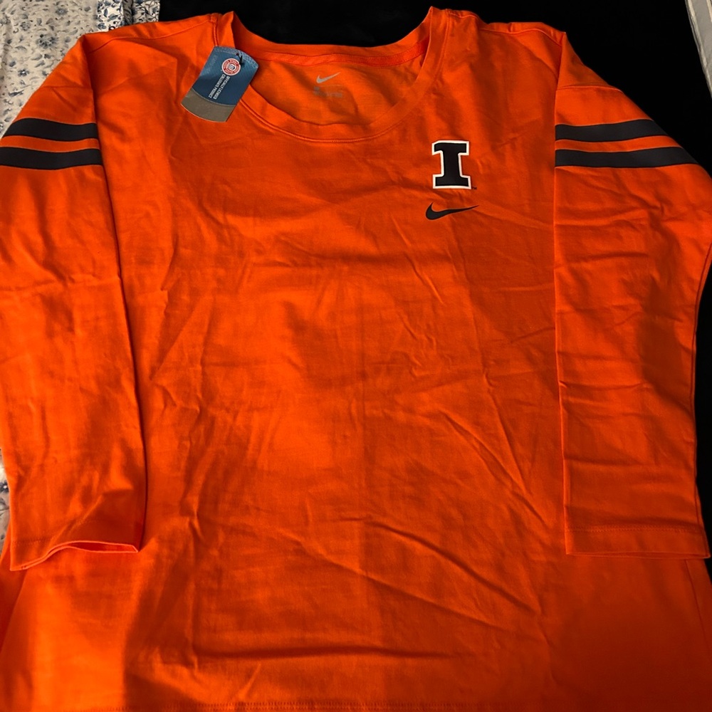 Nike License Collegiate jersey shirt, University of Illinois.